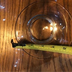 Mid Century Modern Curved Glass